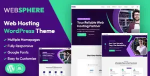 WebSphere | Web Hosting WordPress & WHMCS Theme