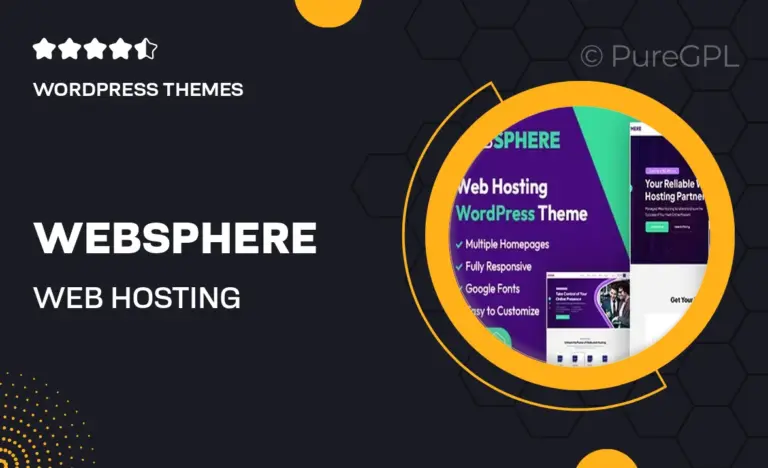 websphere web hosting wordpress whmcs theme