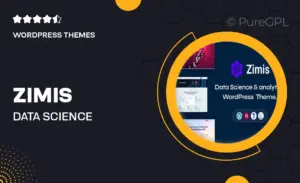 Zimis – Data Science & Analytics WordPress Theme