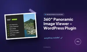 360 panoramic image viewer wordpress plugin