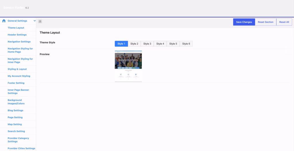 Service Finder WordPress Theme Review 2026: Directory and Job Board Built-In 1 the Service and business directory listings interface in Service Finder — the strongest first-hand evidence this page can carry.