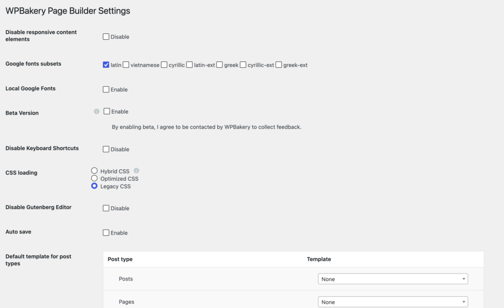 the Drag-and-drop page building interface in WPBakery — the strongest first-hand evidence this page can carry.