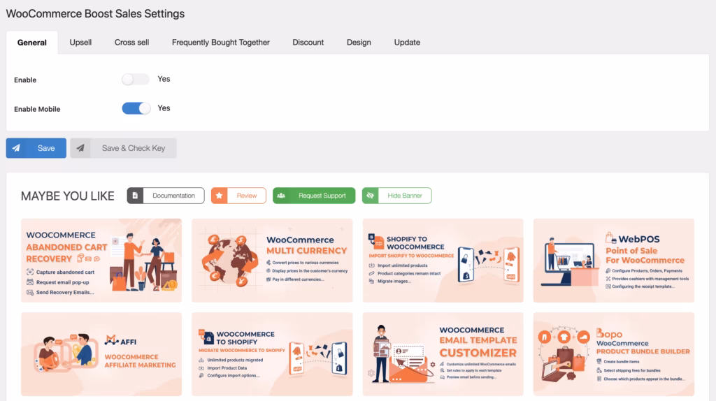 Boost Sales Review 2026: Upsells, Bundles & Pricing 1 the Upsell and cross-sell popups interface in Boost Sales — the strongest first-hand evidence this page can carry.
