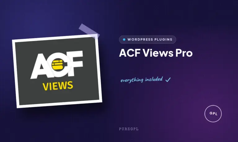acf views pro