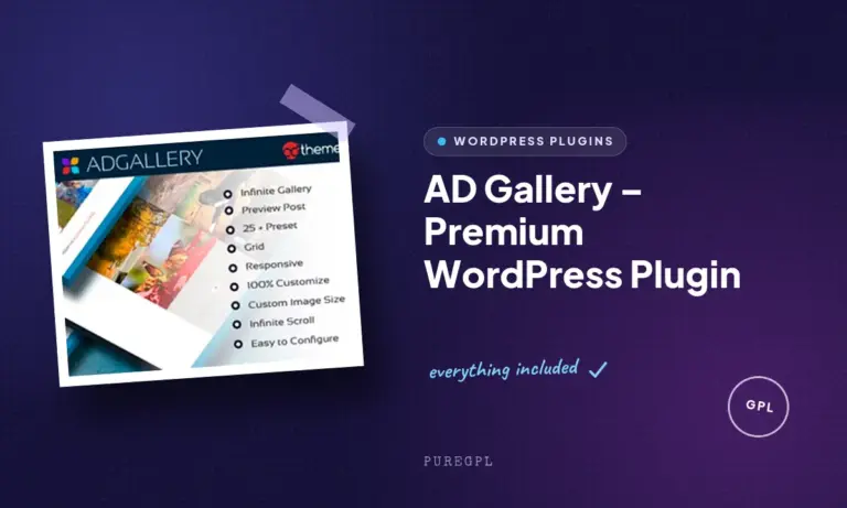 ad gallery premium wordpress plugin