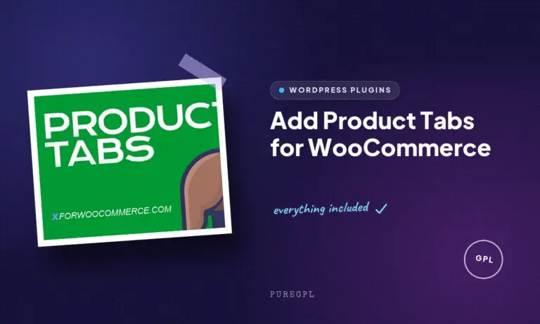 add product tabs for woocommerce