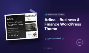 adina business finance wordpress theme