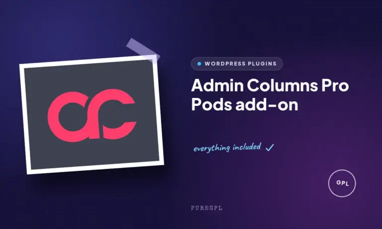 admin columns pro pods add on 1