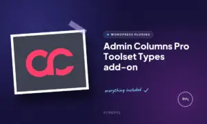 admin columns pro toolset types add on 1