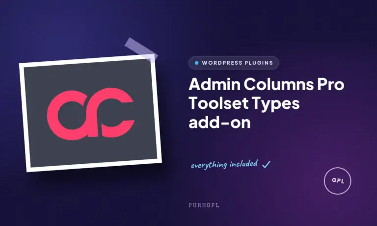 admin columns pro toolset types add on 1