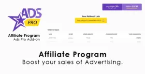 Ads Pro Add-on – WordPress Affiliate Program