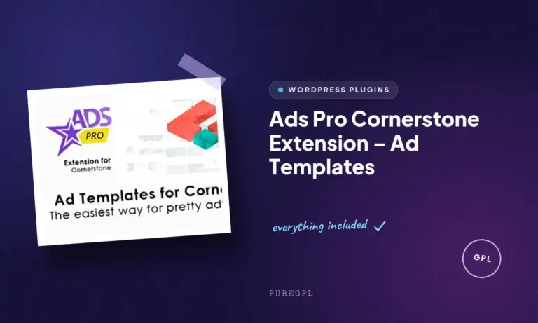 ads pro cornerstone extension ad templates