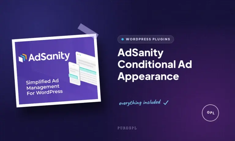 adsanity conditional ad appearance