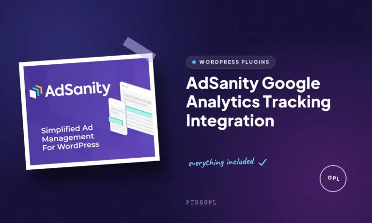adsanity google analytics tracking integration