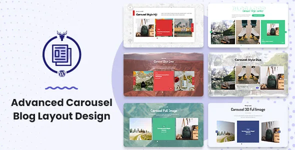advanced carousel blog layout design 1