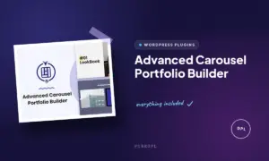 advanced carousel portfolio builder