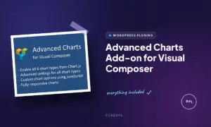 advanced charts add on for visual composer