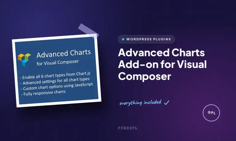 advanced charts add on for visual composer