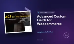 advanced custom fields for woocommerce