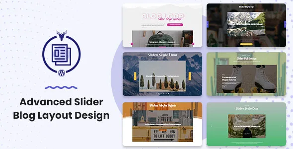 advanced slider blog layout design 1