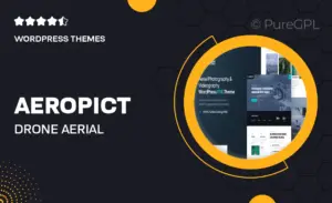 Aeropict – Drone Aerial Photography & Videography Gutenverse FSE WordPress Block Theme