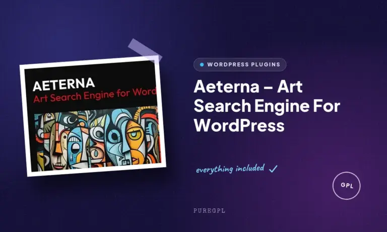 aeterna art search engine for wordpress