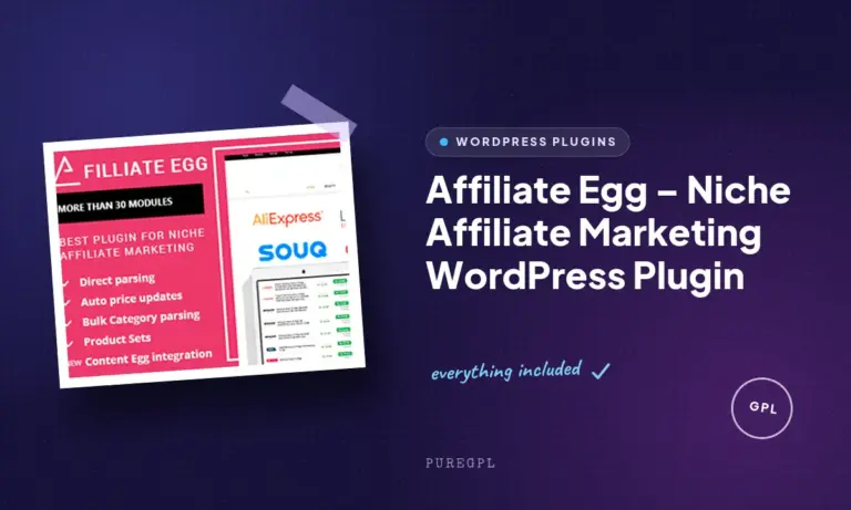 affiliate egg niche affiliate marketing wordpress plugin