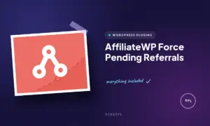 affiliatewp force pending referrals