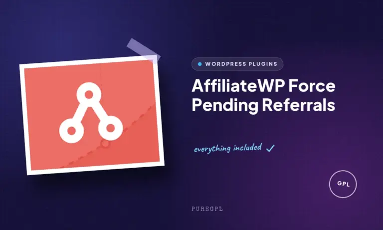 affiliatewp force pending referrals