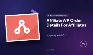 affiliatewp order details for affiliates