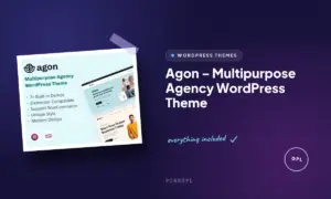 agon multipurpose agency wordpress theme