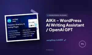 aikit wordpress ai writing assistant openai gpt