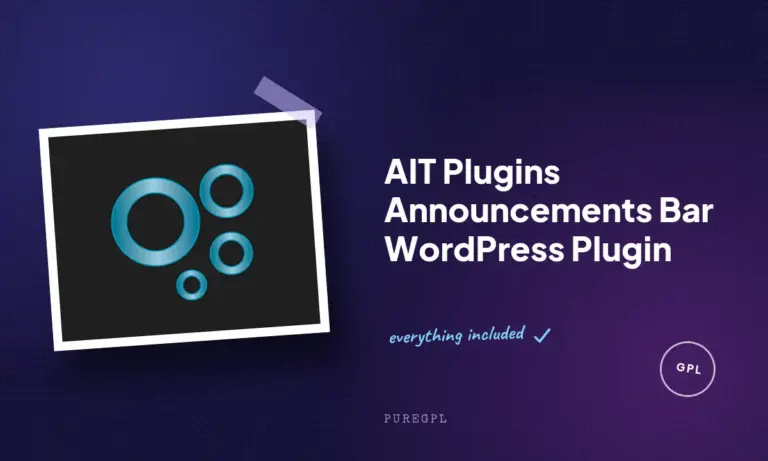 ait plugins announcements bar wordpress plugin