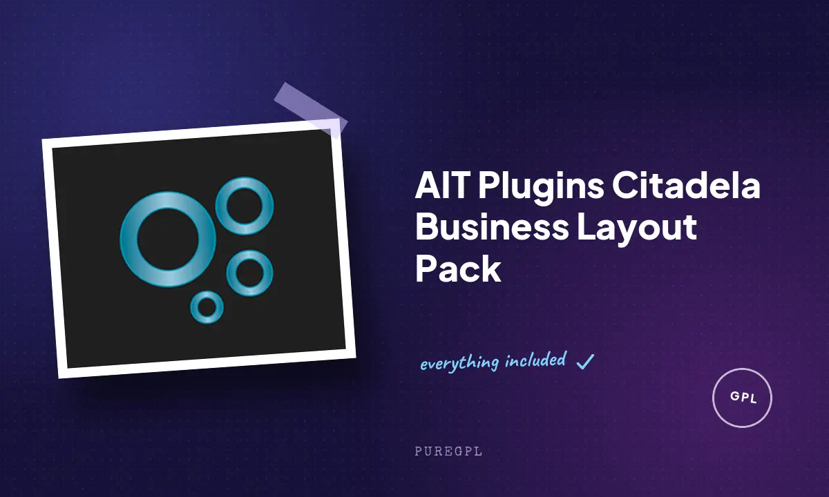 Ait plugins | Citadela Business Layout Pack