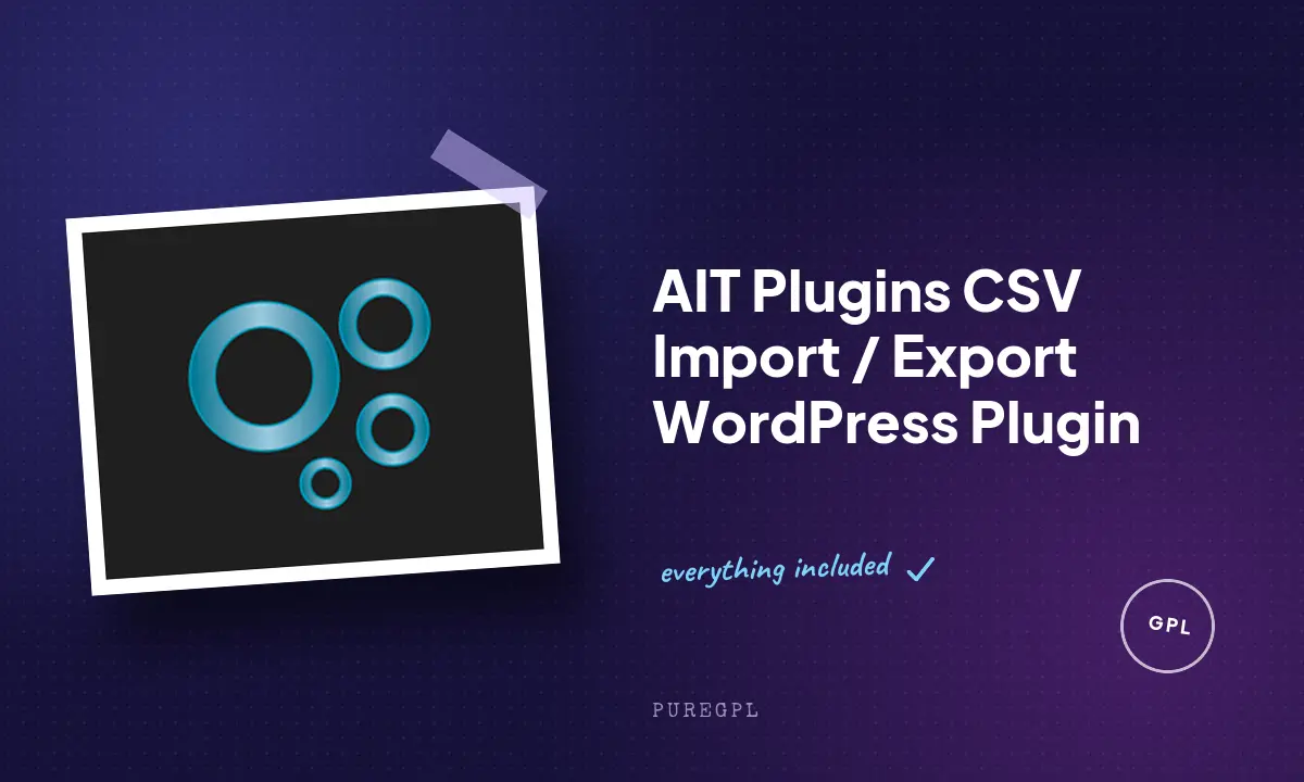 Ait plugins | CSV Import / Export
