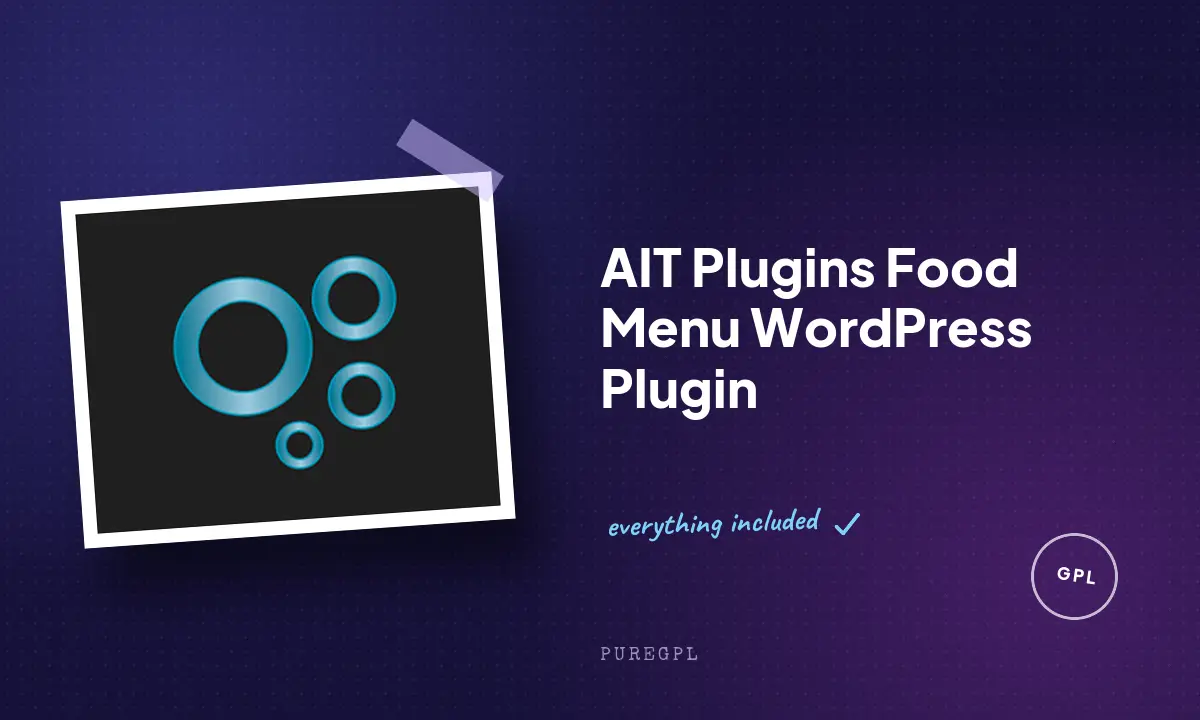 Ait plugins | Food Menu