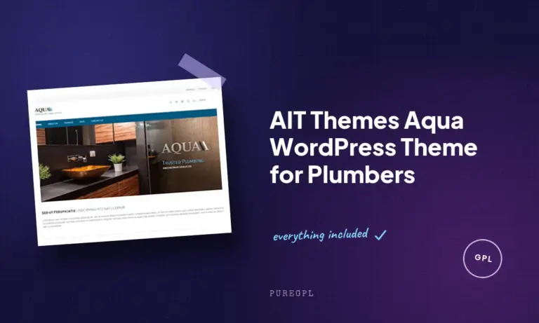 ait themes aqua wordpress theme for plumbers