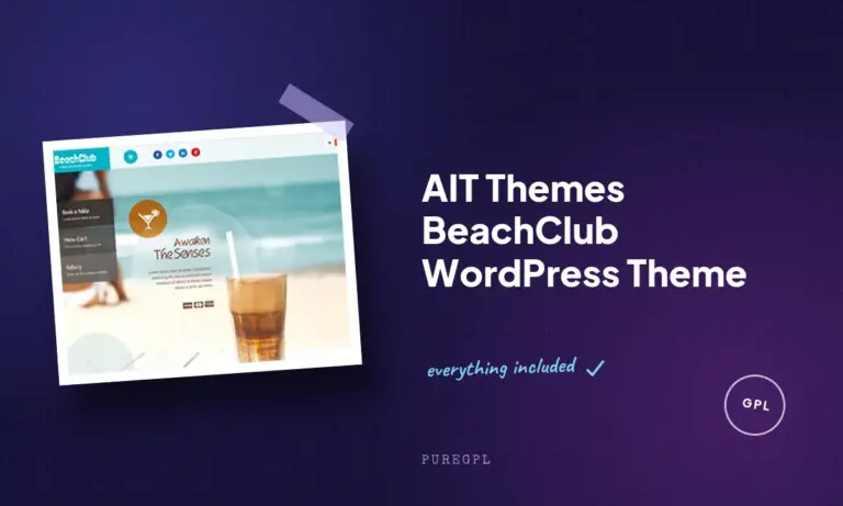 ait themes beachclub wordpress theme