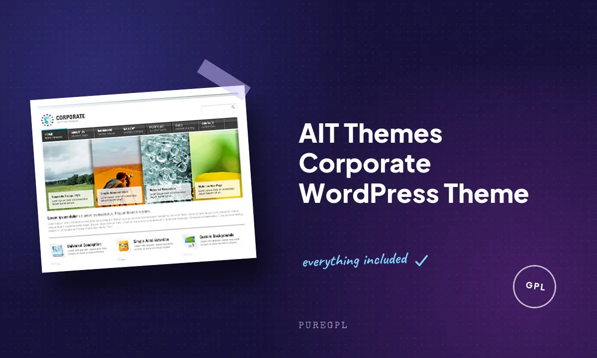 Ait themes | Corporate WordPress Theme