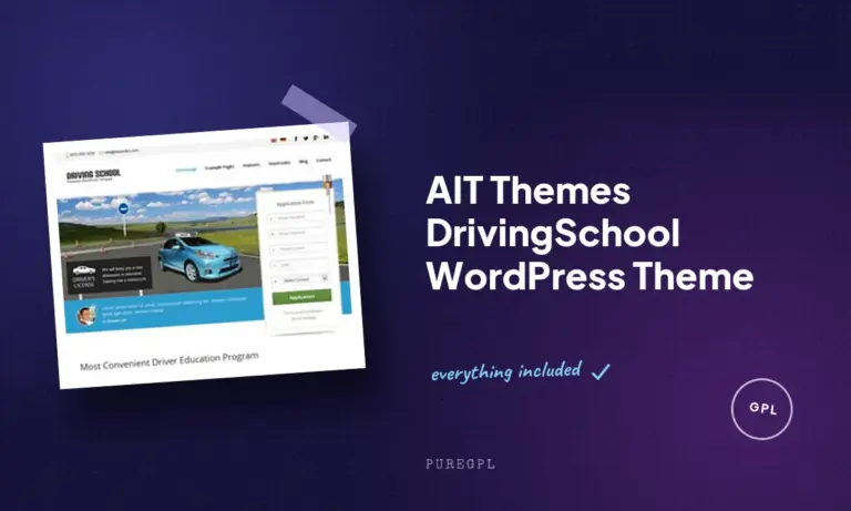 ait themes drivingschool wordpress theme