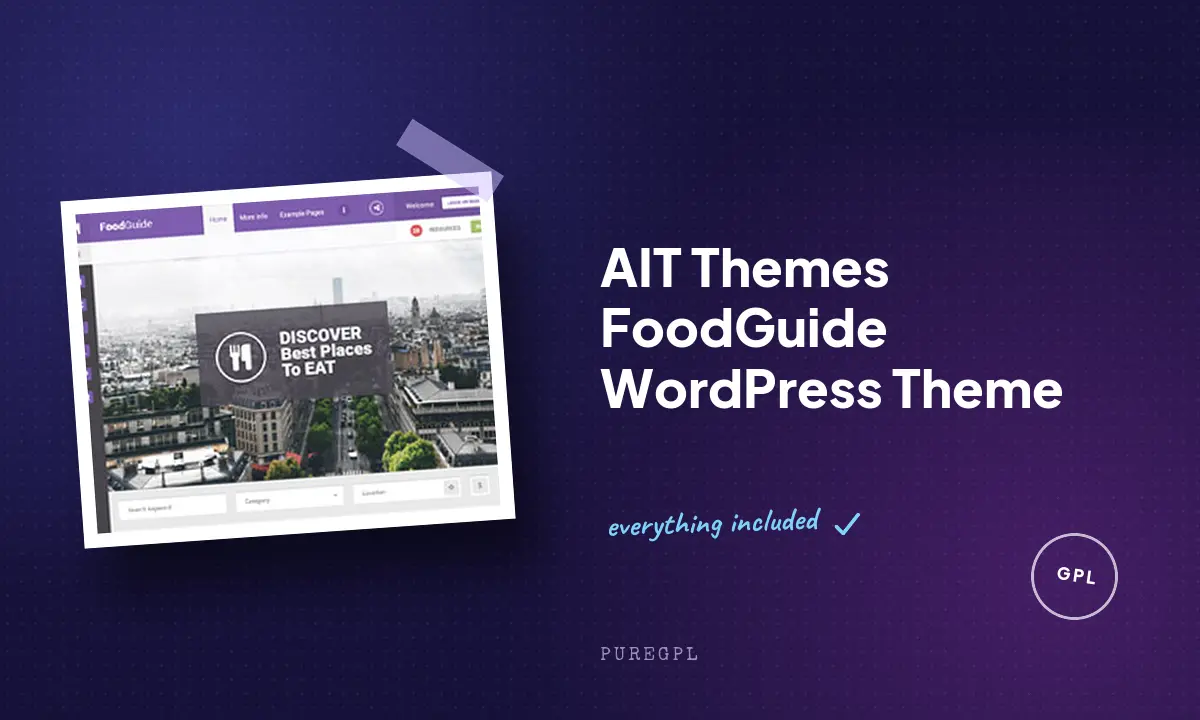 Ait themes | FoodGuide