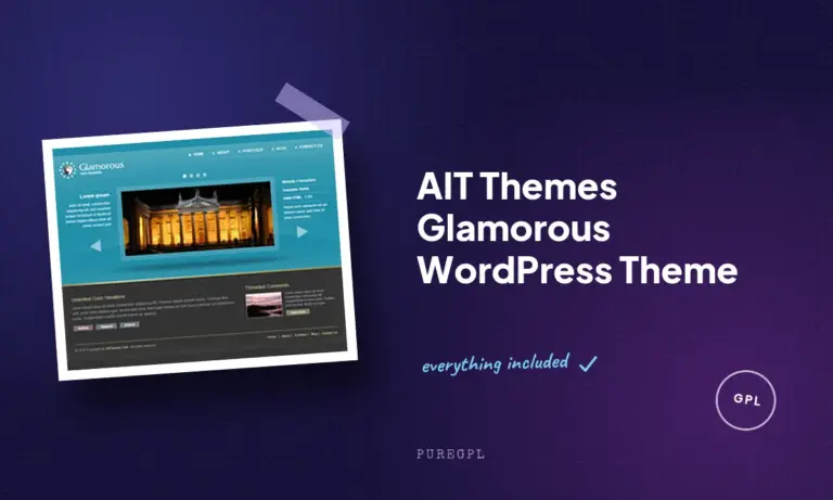 ait themes glamorous wordpress theme