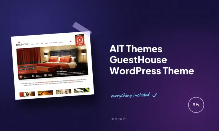 ait themes guesthouse wordpress theme