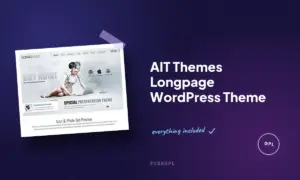 ait themes longpage wordpress theme