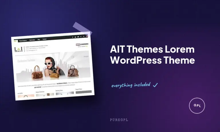 ait themes lorem wordpress theme