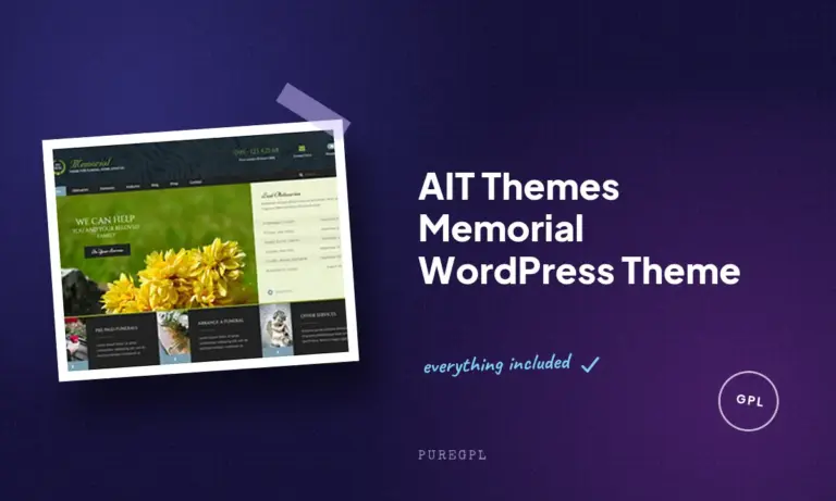 ait themes memorial wordpress theme