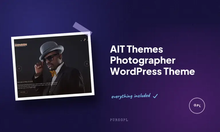 ait themes photographer wordpress theme