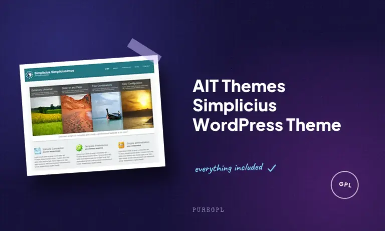 ait themes simplicius wordpress theme