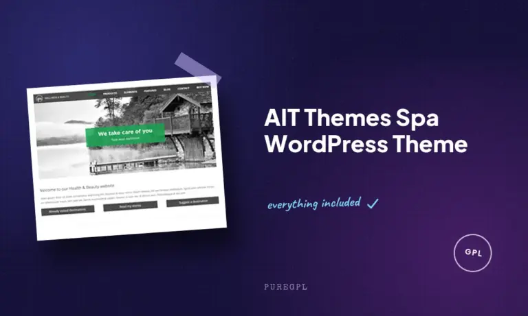 ait themes spa wordpress theme