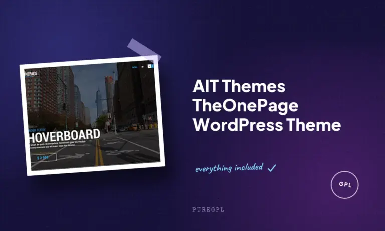 ait themes theonepage wordpress theme